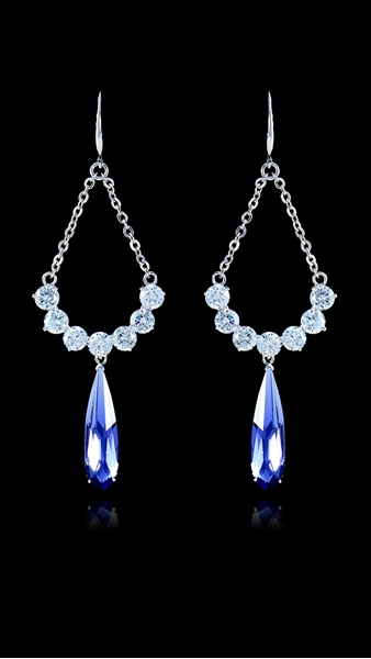 Picture of Oem Swarovski Element Zine-Alloy Drop & Dangle