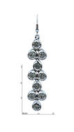 Picture of Efficiency In  Platinum Plated Zinc-Alloy Drop & Dangle