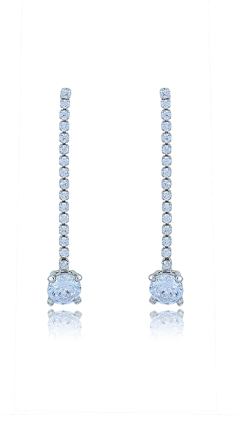 Picture of Superior Watches Supplier Cubic Zirconia Brass Drop & Dangle