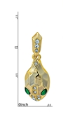 Picture of First Class Gold Plated Dubai Style Drop & Dangle