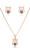 Picture of Well Made Classic Rose Gold Plated 2 Pieces Jewelry Sets