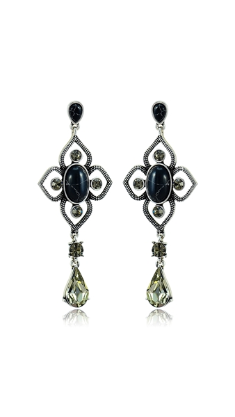 Picture of Luxurious Resin Zinc-Alloy Drop & Dangle