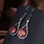 Picture of Cheap Red Gunmetel Plated Drop & Dangle