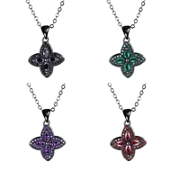 Picture of Trendy Design Black Gunmetel Plated Necklaces & Pendants