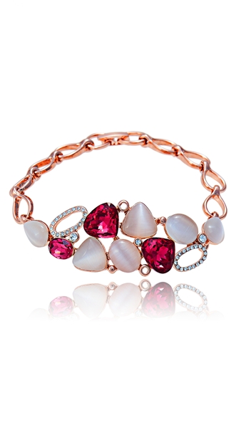 Picture of Independent Design Rose Gold Plated Classic Bracelets