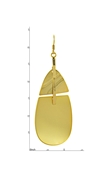 Picture of Attractive And Elegant Gold Plated African Style Drop & Dangle