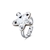 Picture of Beautiful Female Small Adjustable Rings