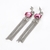 Picture of  925 Sterling Silver Casual Tassel Earrings 3LK054367E