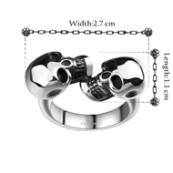 Picture of  Stainless Steel Big Fashion Rings 3LK054601R