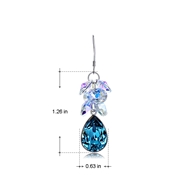 Picture of Charming Blue Casual Dangle Earrings As a Gift