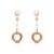 Picture of Online Wholesale Rose Gold Plated Venetian Pearl Drop & Dangle