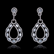 Picture of Filigree Big Casual Dangle Earrings