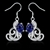 Picture of Brand New Blue Cubic Zirconia Drop & Dangle Earrings with Full Guarantee