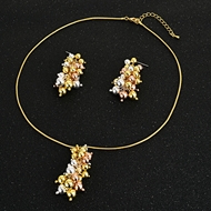 Picture of Zinc Alloy Dubai Necklace and Earring Set at Unbeatable Price