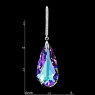 Picture of Fantastic Swarovski Element Zinc-Alloy Drop & Dangle