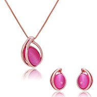 Picture of Unique And Creative Rose Gold Plated Concise 2 Pieces Jewelry Sets