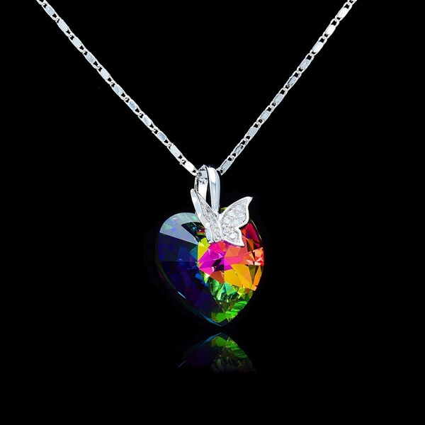 Picture of Mainstream Of  Colourful Swarovski Element Collar 16 OR 18 Inches