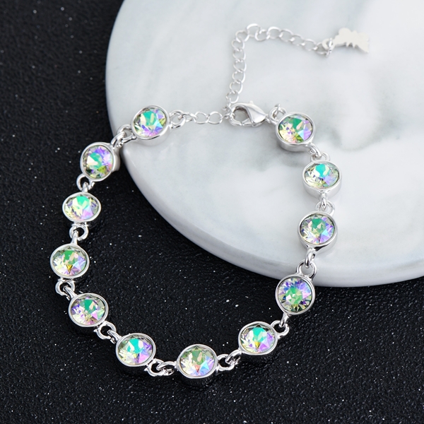 Picture of Zinc Alloy Colorful Fashion Bracelet in Flattering Style