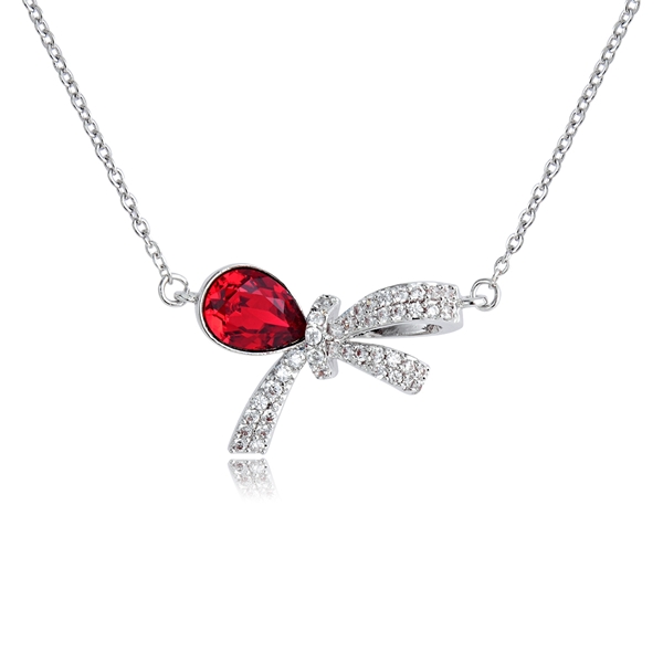 Picture of Most Popular Swarovski Element Fashion Pendant Necklace