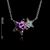 Picture of Famous Star Purple Pendant Necklace