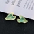 Picture of Best Enamel Green Stud Earrings