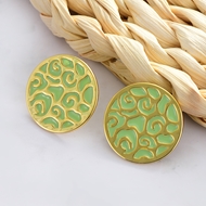 Picture of Zinc Alloy Gold Plated Stud Earrings with Unbeatable Quality