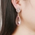 Picture of Irresistible Pink Gold Plated Dangle Earrings For Your Occasions