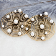 Picture of Trendy White Zinc Alloy Dangle Earrings From Reliable Factory