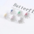 Picture of Big Cubic Zirconia Big Stud Earrings with No-Risk Refund