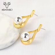 Picture of Hypoallergenic Gold Plated Zinc Alloy Dangle Earrings Online Shopping