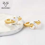 Picture of Origninal Big Gold Plated Stud Earrings