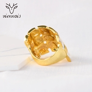 Picture of Origninal Big Gold Plated Fashion Ring