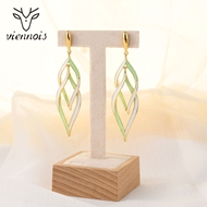 Picture of Recommended Green Big Dangle Earrings from Top Designer