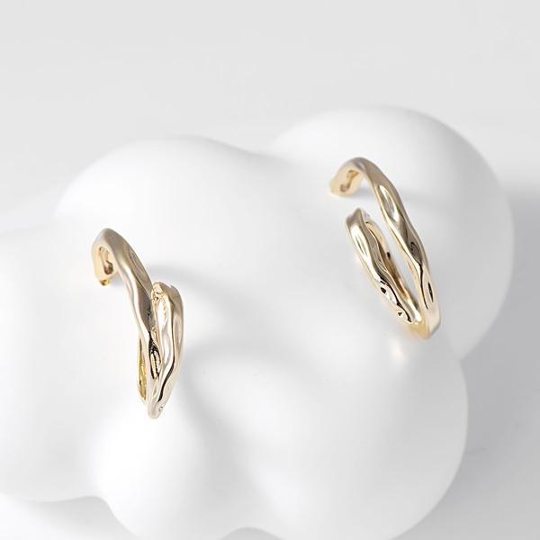 Picture of Need-Now Gold Plated Dubai Stud Earrings from Editor Picks