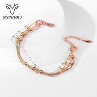 Picture of Hypoallergenic Multi-tone Plated Zinc Alloy Fashion Bracelet from Certified Factory