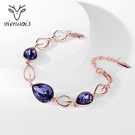 Picture of Classic Rose Gold Plated Fashion Bracelet with Beautiful Craftmanship