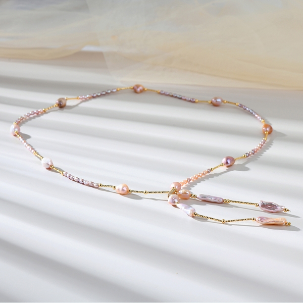 Picture of Fast Selling Pink Classic Long Pendant from Editor Picks