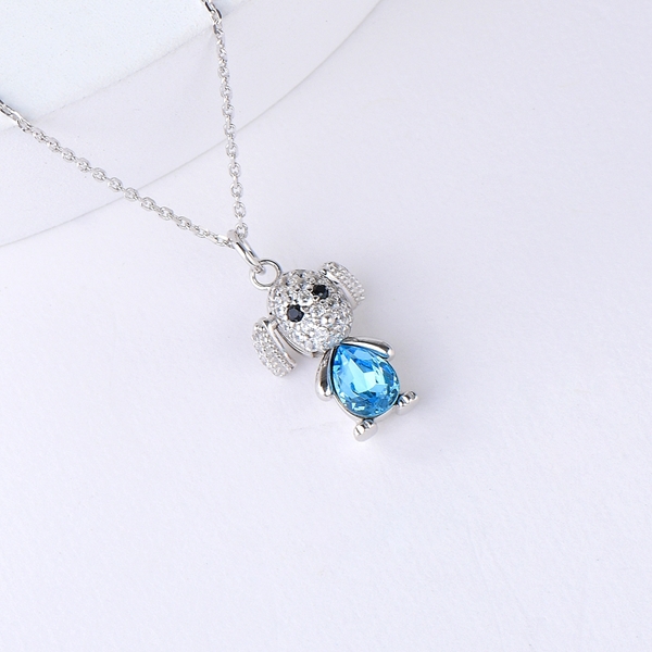 Picture of Good Swarovski Element Zinc Alloy Long Pendant