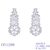 Picture of Most Popular Cubic Zirconia White Dangle Earrings