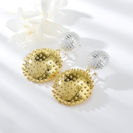 Picture of Impressive Gold Plated Dubai Dangle Earrings with Low MOQ