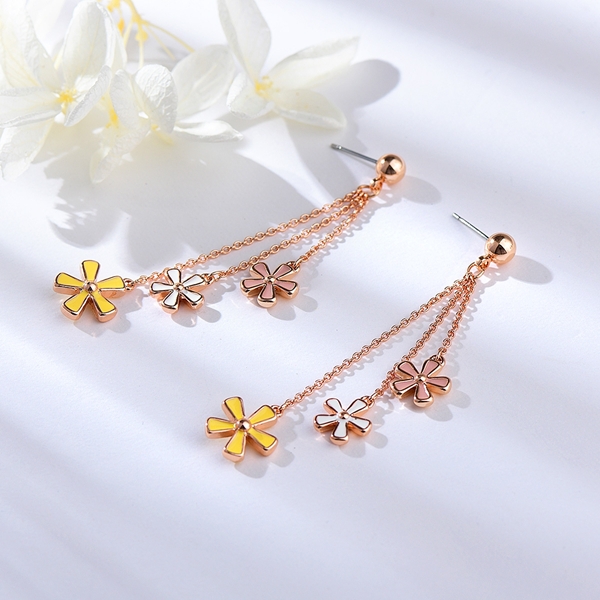 Picture of Most Popular Enamel Zinc Alloy Dangle Earrings