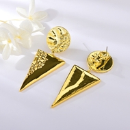 Picture of Dubai Gold Plated Dangle Earrings Online Only