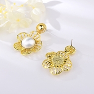 Picture of Good Big Zinc Alloy Dangle Earrings