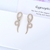 Picture of Copper or Brass White Dangle Earrings for Female