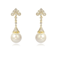 Picture of Affordable Gold Plated Big Dangle Earrings from Trust-worthy Supplier