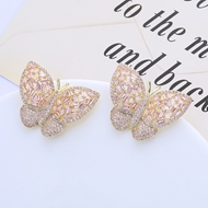 Picture of Famous Big Pink Big Stud Earrings