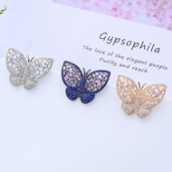 Picture of Butterfly Cubic Zirconia Big Stud Earrings with Fast Delivery