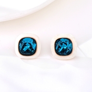 Picture of Funky Small Blue Stud Earrings