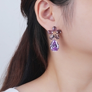 Picture of Reasonably Priced Gold Plated Luxury Dangle Earrings from Reliable Manufacturer