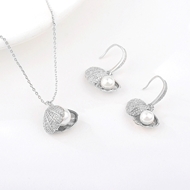 Picture of Cubic Zirconia White 2 Piece Jewelry Set From Reliable Factory